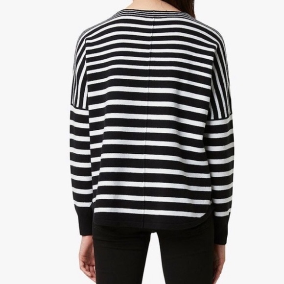 New French Connection Soft Striped Sweater Size M - Picture 2 of 5